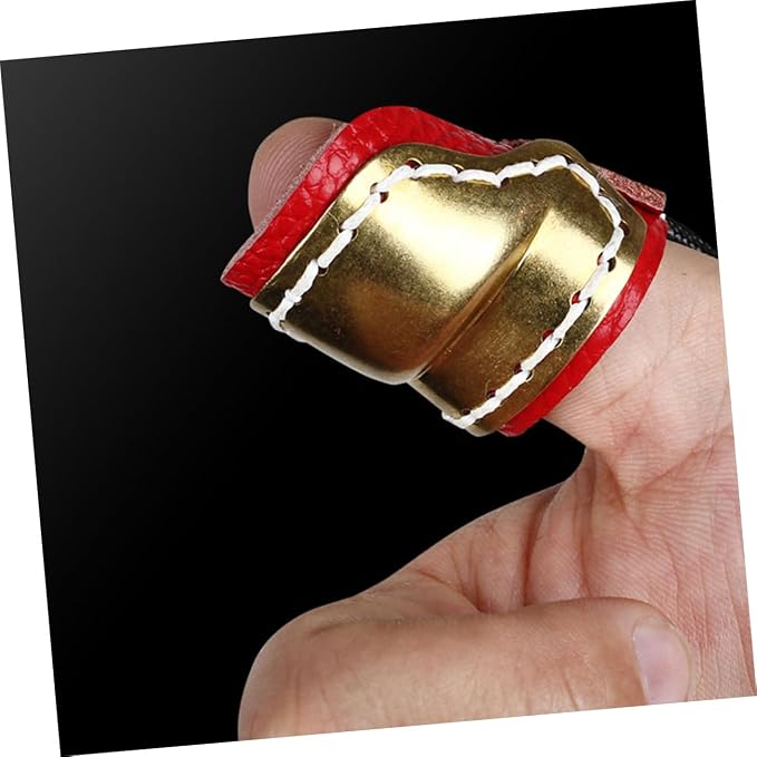 VANZACK 5pcs Archery Finger Guard Thumb Protector Bowstring Finger Saver for Shooting Archery Glove