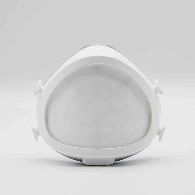 Pro (Medium/High Nose Bridge) - Reusable Adult Mask, Includes 10 Replacement Filters Made in USA, Washable, Easy Breathing, Adjustable Head Straps, Soft and Comfortable