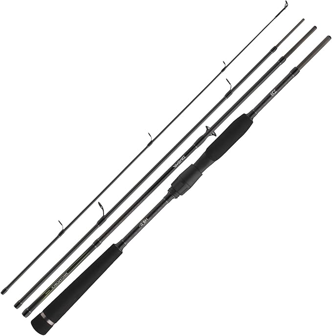 DAIWA Megaforce Travel, 7.87 ft, 1.06-2.47 oz, 4 Parts, Spinning Fishing Rod