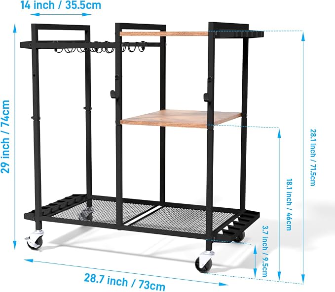 Fishing Rod Holders for Garage,Fishing Rod Rack Storage up to 12 Rods,3 Tier Adjust Heavy Duty Metal Fish Pole Stand Organizer with reel seat for Fishing Gear and Equipment Accessories