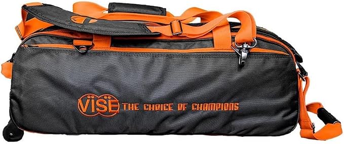 VISE Vise Clear Top 3 Ball Tote Roller Bowling Bag