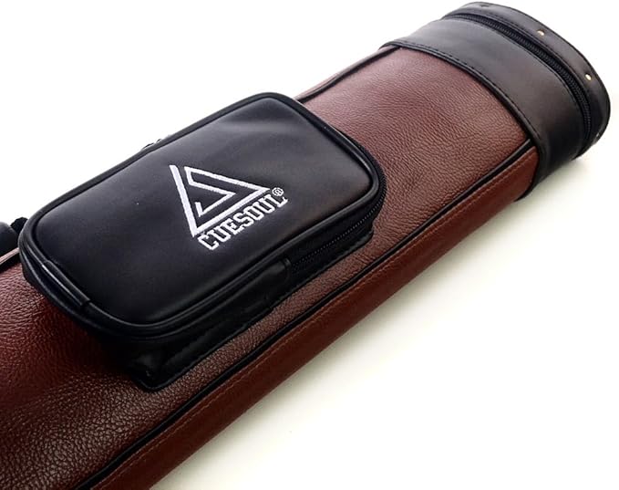 CUESOUL Soocoo Series 2x4/2x2 Hard Pool Cue Case -Holds 2 Cue Butt and 4 Cue Shafts,Four Color Available