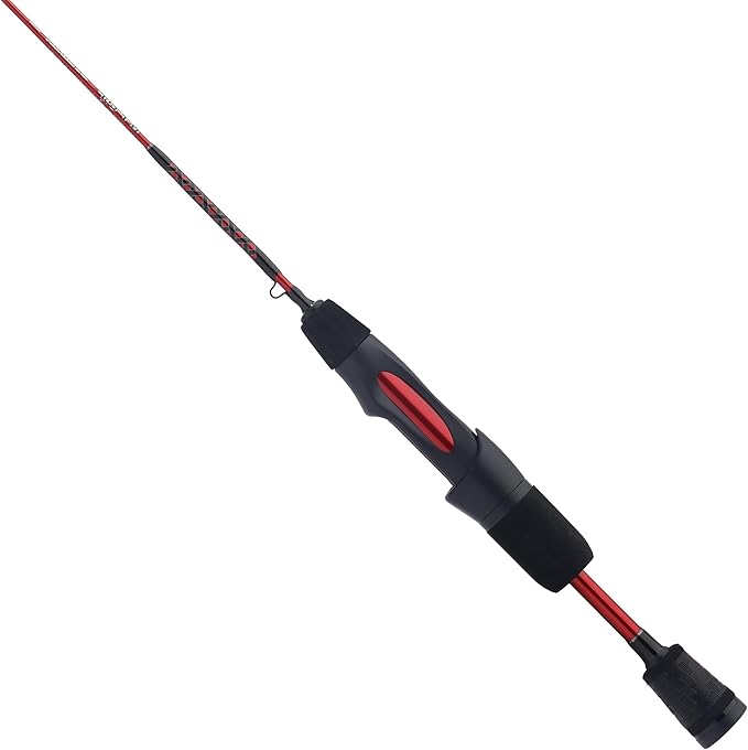 Ugly Stik 36" Carbon Ice Spinning Rod, 1 Piece Fishing Rod, Medium Light Rod Power, 2-6 lb Line Rating