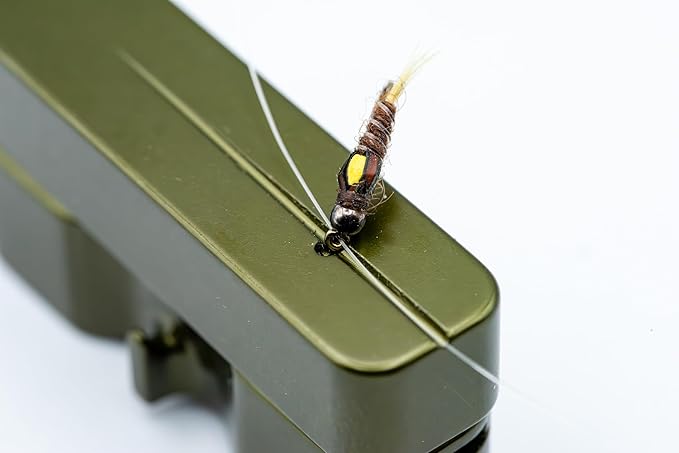 Cling Fishing Products Mag Grab Rod Rack Magnetic Fishing Rod Holder, Tippet Threader, Hook Keeper, Eye Cleaner for Fly Fishing
