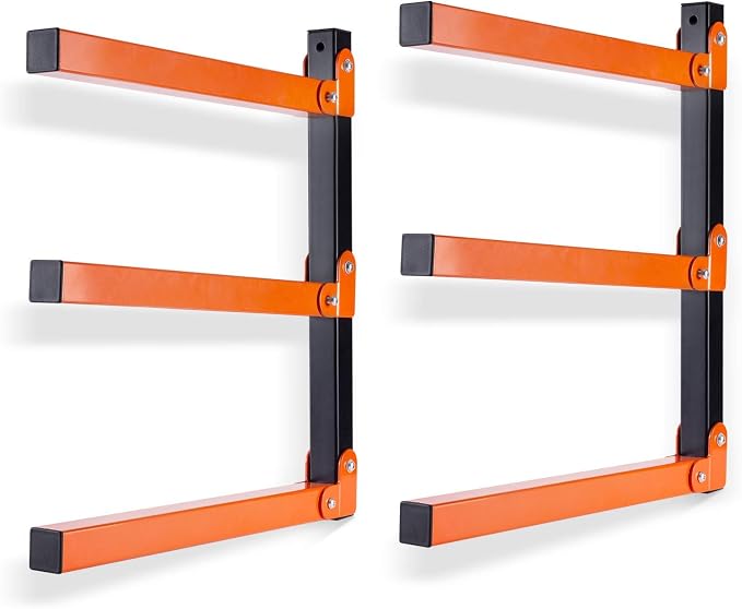 Ultrawall 6 Bike Storage Hanger and Lumber Storage Metal Rack with 3-Level
