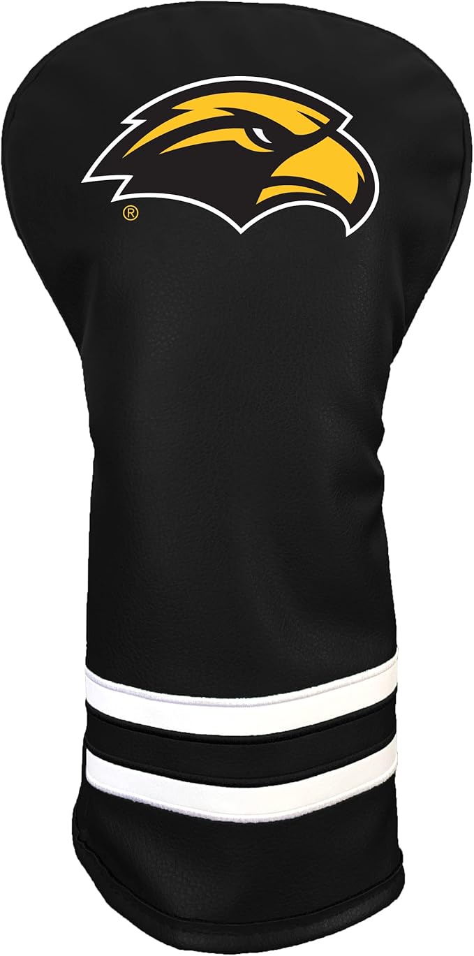Team Golf NCAA Vintage Driver Golf Club Headcover (Printed), Form Fitting Design, Retro Design with Fleece Lining for Extra Club Protection