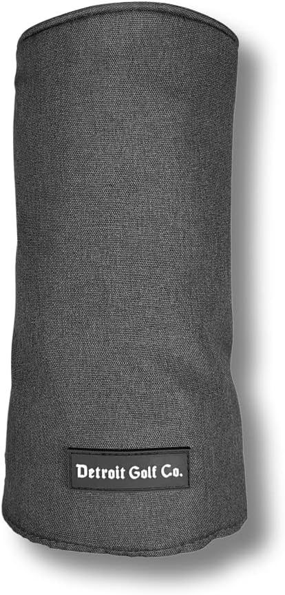Premium Barrel Golf Club Head Covers - 3 Pack Set - Drivers, Fairway Woods and Hybrids