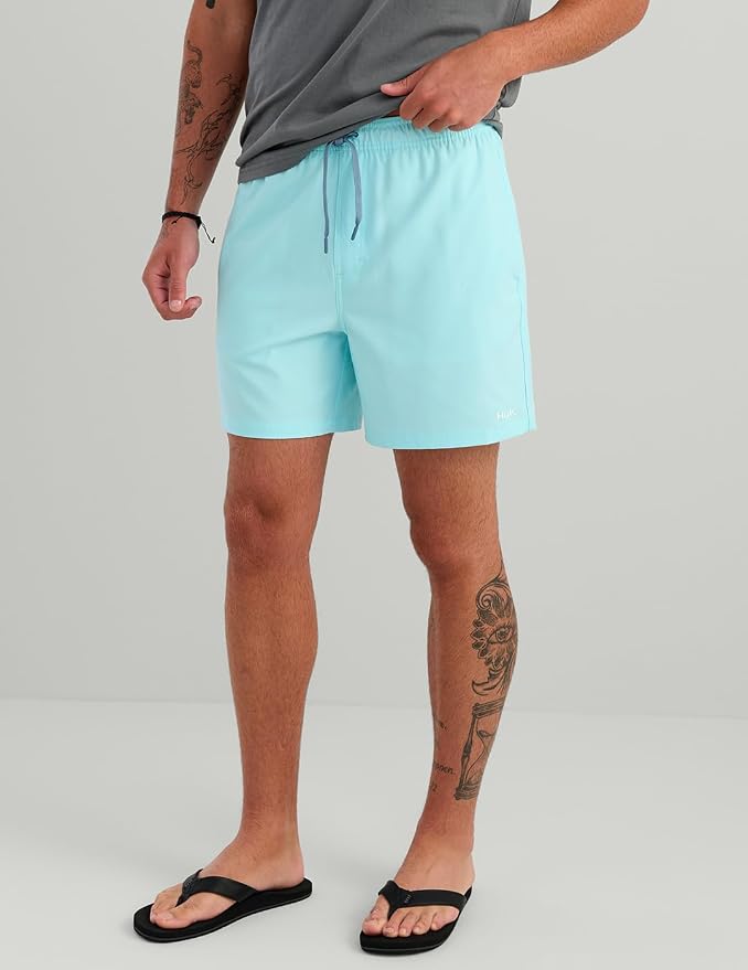 HUK Men's Pursuit Volley Short, Quick-Dry Fishing Shorts for Men
