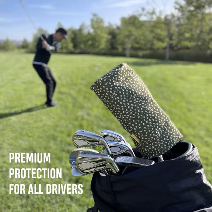 NEW GOLFN Golf Covers for Driver - Modern Golf Driver Headcover | Durable Golf Club Headcovers for Driver for Protection from Dings, Dents and Scuffs | Fits All Drivers