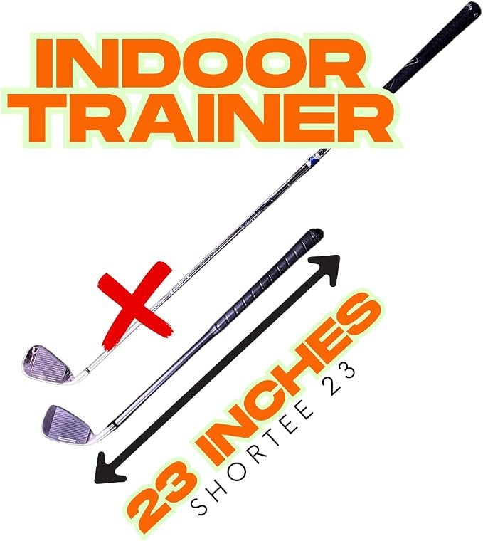 Shortee 23" Training Club - Swing Training Aid and Portable Club for Off-season Conditioning Practice - Perfect for Every Golfer