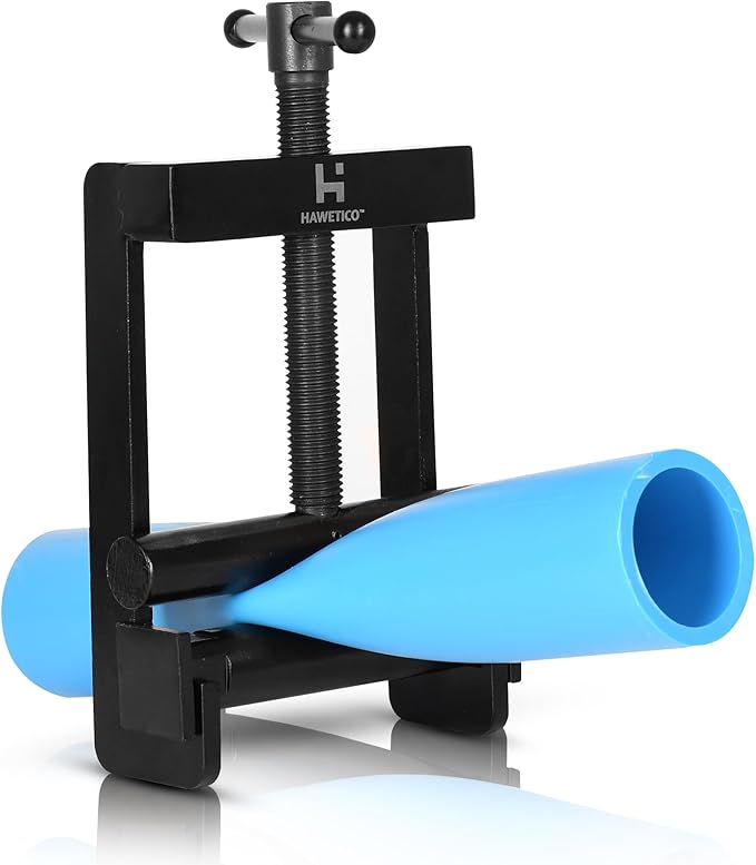 Pipe Squeeze Off Tool 0.63–2.5 in (16–63 mm), Plastic Pipe Shut Off Clamp for MDPE & PE Water Line Pipe