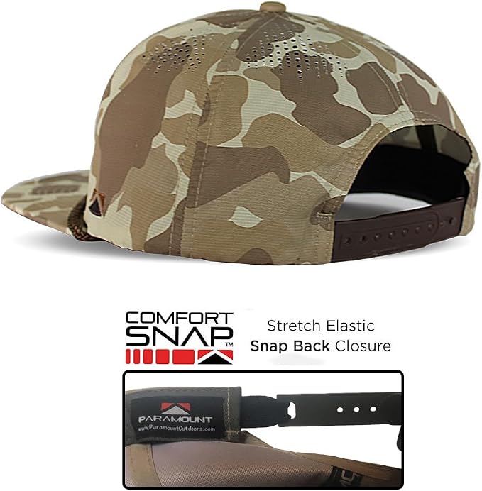 Paramount Outdoors Sporting Hat Collection for Men Hunting and Fishing Caps with ComfortSnap