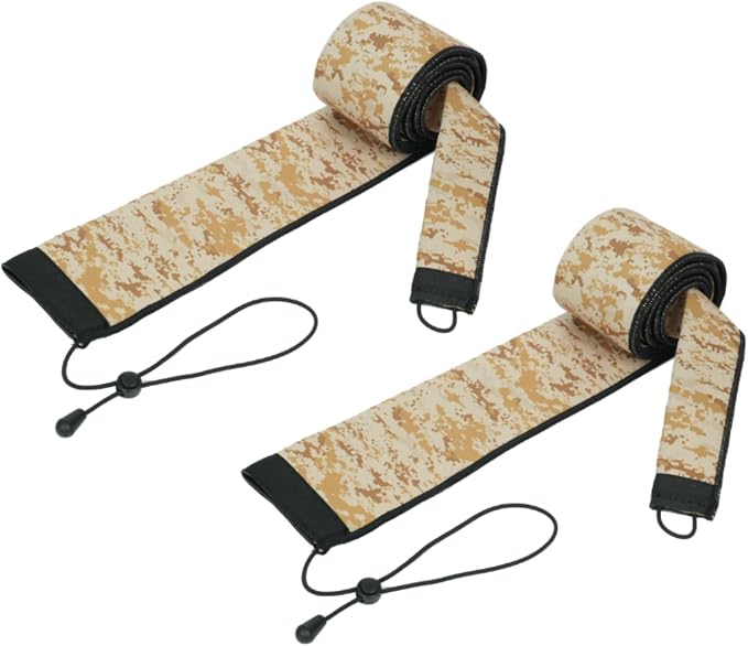 Neoprene Fishing Rod Sleeves,Fishing Rod Socks for Protect Rod | UV Resistance,Puncture Resistant, Protect Casting, Spinning, Trolling Fishing Rods,Fishing Pole Sleeve for Transport, Storage