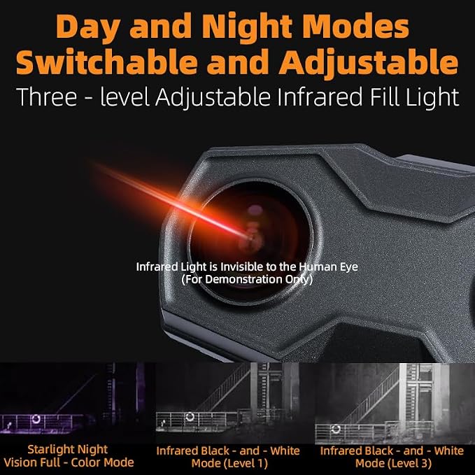 Night Vision Goggles, 4K Full-Color autofocus Night Vision Binoculars for Adults,Large-Capacity Rechargeable Battery with 32GB TF Card, 20X Digital Zoom，Suitable for Camping & Fishing