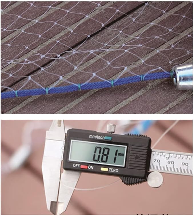 Cast Fishing Net with Aluminum Frame, 0.8 inch Mesh, 7.8-13.8 ft Diameter