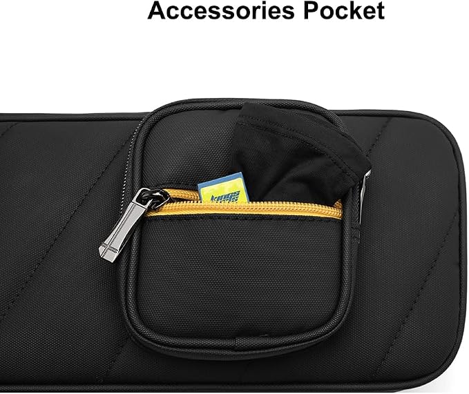 Pool Cue Case – Durable 4x4 & 4x5 Billiard Pool Cue Stick Carrying Case with Large Storage Space, Waterproof Billiards Accessories
