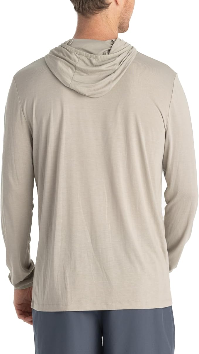 Free Fly Men's Lightweight Hoodie - UPF 20+ Sun Protection Hoodie for Men - Breathable Long Sleeve Sun Shirt for Fishing