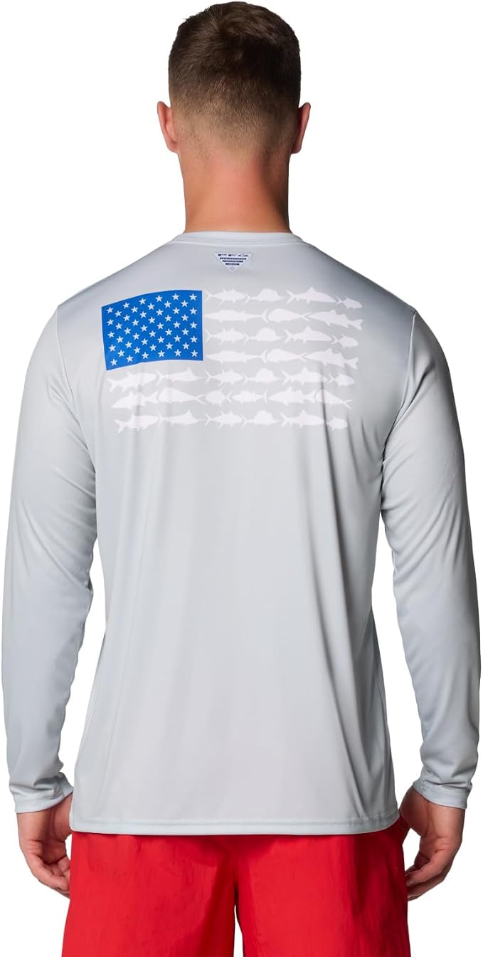 Columbia Terminal Tackle PFG Fish Flag Long Sleeve