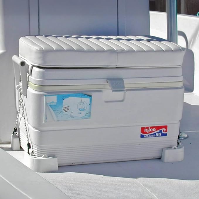 T-H Marine CMK-1-DP Cooler Mounting Kit,White