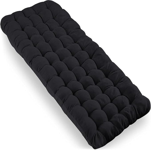 Zone Tech Camping Cot Mattress Pad Premium Quality Outdoor Comfortable Thicker Cotton Sleeping Cot Lightweight Waterproof Bottom Pad Mattress for Adult, Kid