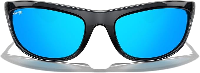 MERRY'S Wrap Around Sport Polarized Sunglasses for Men Women Driving Fishing UV400 Protection