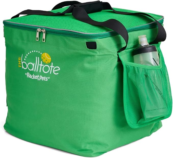 Racket Pets The Ball Tote - Replacement Bag for Tennis and Pickleball Pro Teaching Cart Hopper, Large Tote Bag For 150 Tennis Balls or 100 Pickleballs, Frame Not Included