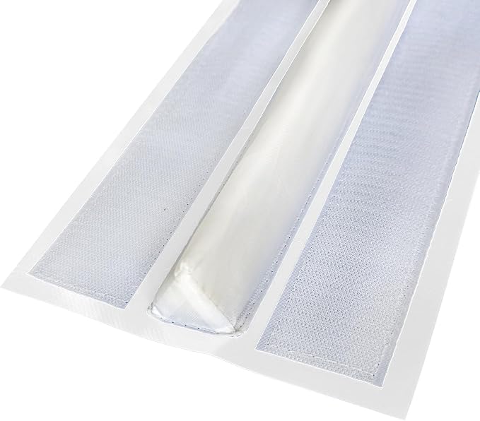 Sumery 3ft/6ft Air Mat Tumble Track Connector Tape for Inflatable Tumbling Gymnastic/Yoga/Camping White（NEW） (40)