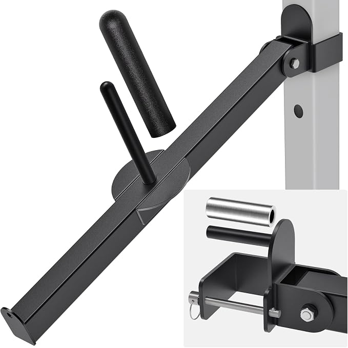 Kipika Power Rack Bundle - J-Hooks and Multi-Grip Dip Bars for Home Gym, and Fitness Workouts