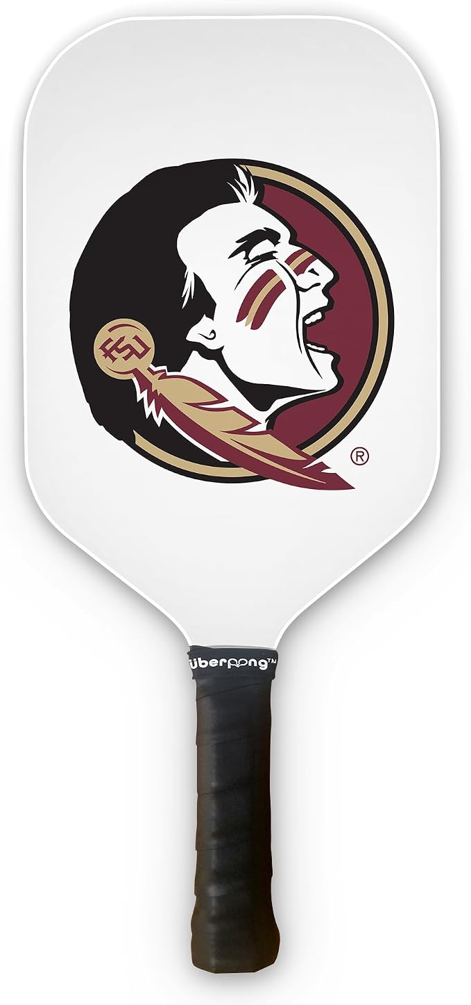 Officially Licensed College Pickleball Paddle – Choose Your University Team – Fun Gift for Fans, Dorms & Game Rooms – Pickleball Racket with School Logo, USAPA Approved