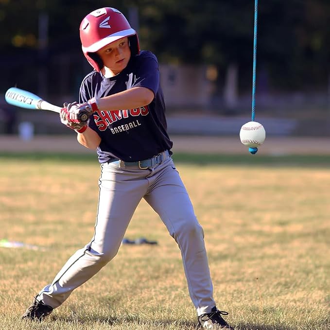 Baseball Softball Batting Swing Hitting Trainer Aid – Enhance Hitting Skills with Combined Tee and Front Toss for Easy Drills – Ideal for Improving Batting Precision