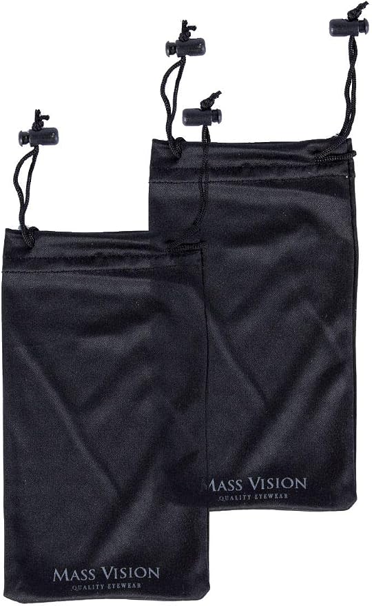 Mass Vision 'The Driver' 2 Pair of Unisex Bifocal Reading Sunglasses with High Definition Amber Lenses - UV400 Protection