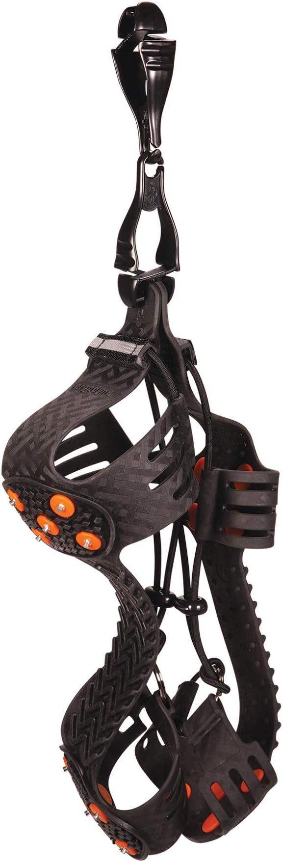 Ergodyne Squids 3400 Glove Clip Holder with Dual Clips, Black, 1 Count (Pack of 1)