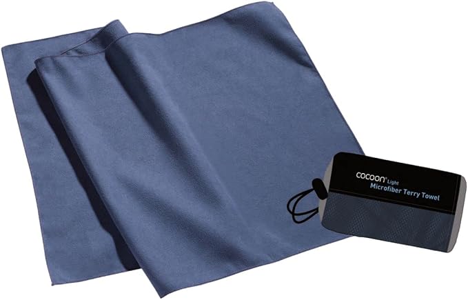 Cocoon Microfiber Towel Ultralight - Fjord Blue - L