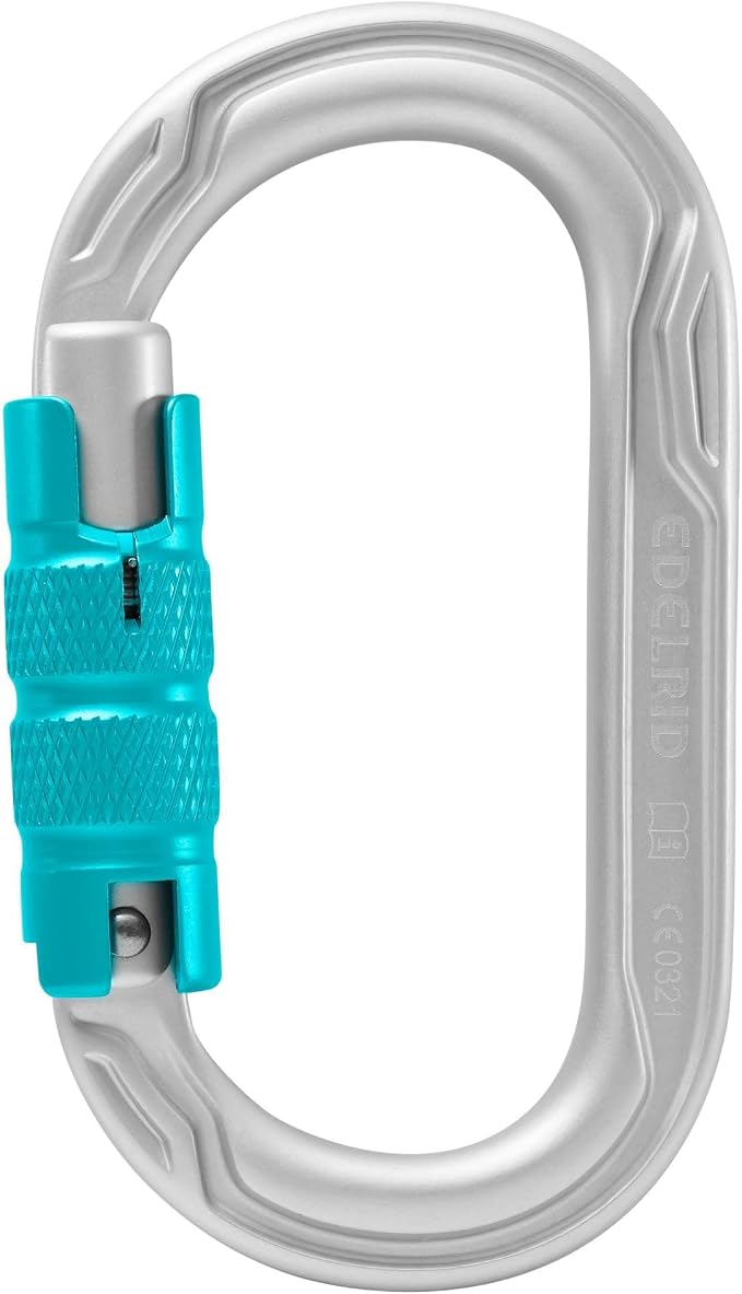 EDELRID Oval Power 2500 Locking Carabiner