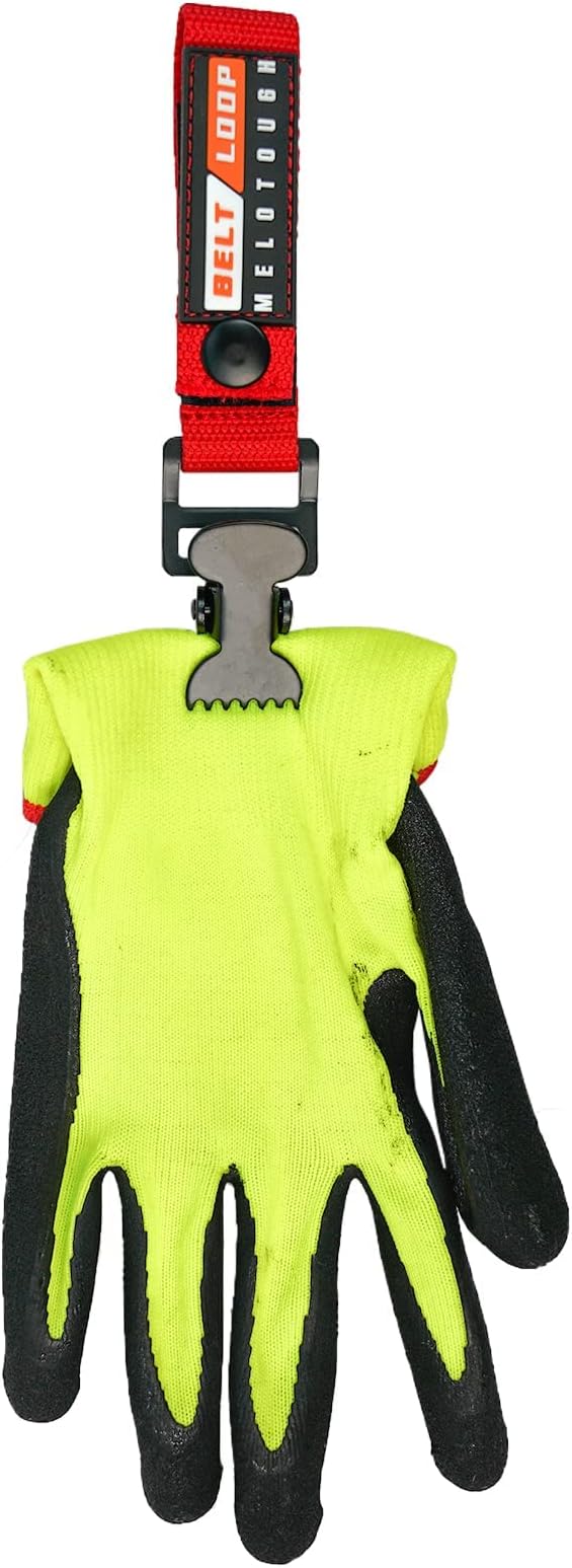 MELOTOUGH Work Glove Holder Glove Strap Quick Leash With Alligator Clip…