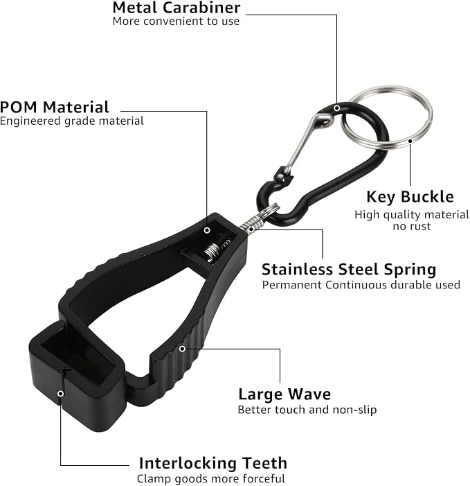 Glove Clips for Work Glove Holders, Glove Holder Clip Gloves Clip for Construction