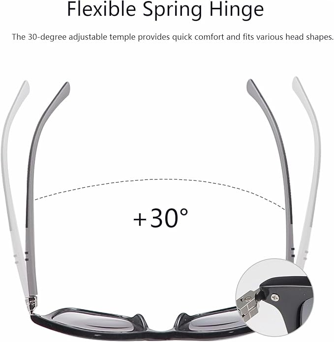 YIMI Polarized Bifocal Reading Glasses UV Protection Outdoor Sun Readers Computer Anti Blue Light Glare Glasses for Men Women