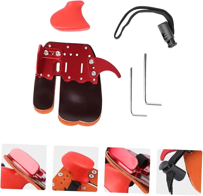 ibasenice Finger Guard Accessories Bow Hand Finger Sleeves Finger Braces Finger Protector