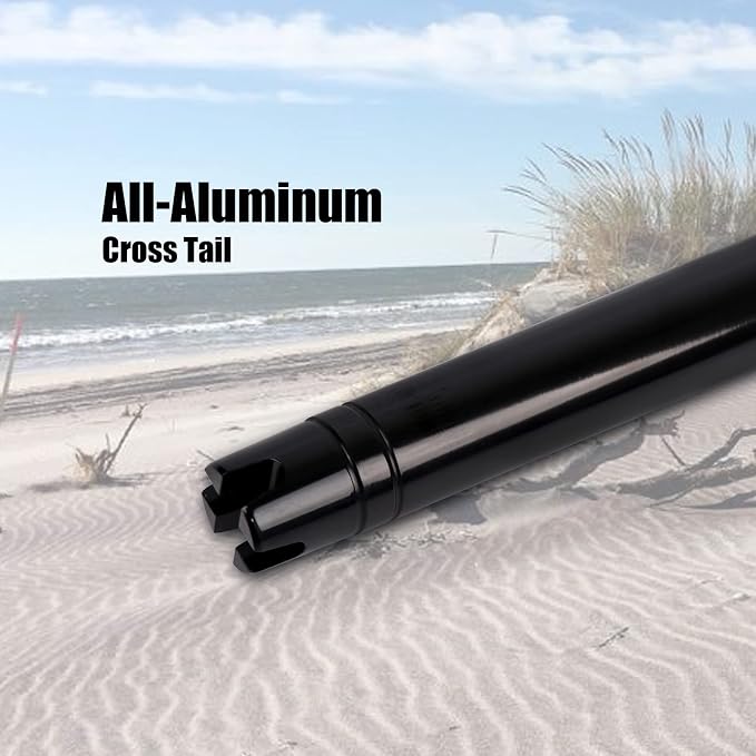 Fiblink 1-Piece Saltwater Offshore Trolling Rod Conventional Boat Rod Carbon Fishing Pole(6 Feet, 30-50 lb/50-80 lb/80-120 lb)