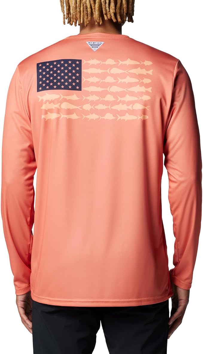 Columbia Terminal Tackle PFG Fish Flag Long Sleeve