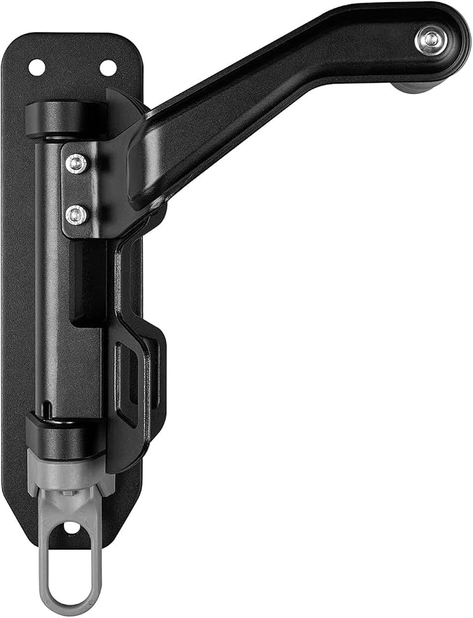 Corki Bike Wall Mount, Swivel Bike Hangers for Garage 1-Pack Black | Heavy Duty Hanger, Space-Saving Vertical Rack, Holds 80lbs, Easy Install, For Road & Mountain Bikes
