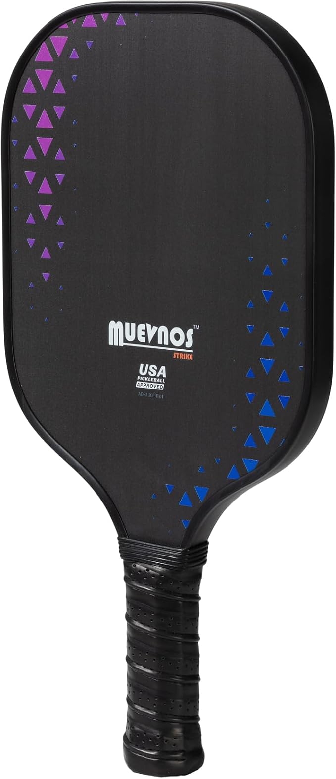 Strike Pickleball Paddle, 13mm T700 Carbon Fiber, Durable Textured Surface for Power and Spin, USAPA Approved Pickleball Paddle, Lightweight Design for Beginners & Intermediate Players, Black