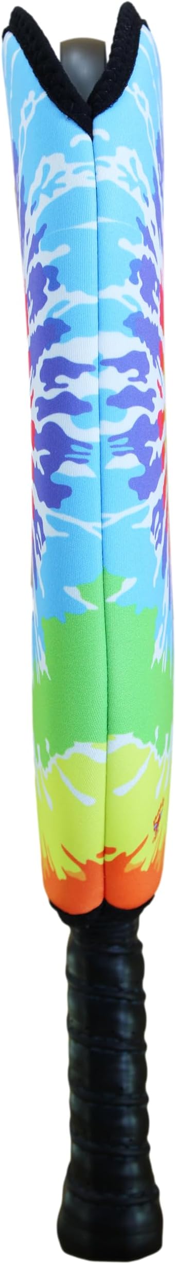 BeeJos Spirl Tie-Dye: Premium Slip-On Pickleball Paddle Cover-Fits Standard Size Paddles-Zipperless (Paddle not Included) Handmade in USA