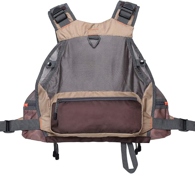 Kylebooker Fly Fishing Vest Pack Adjustable for Men and Women