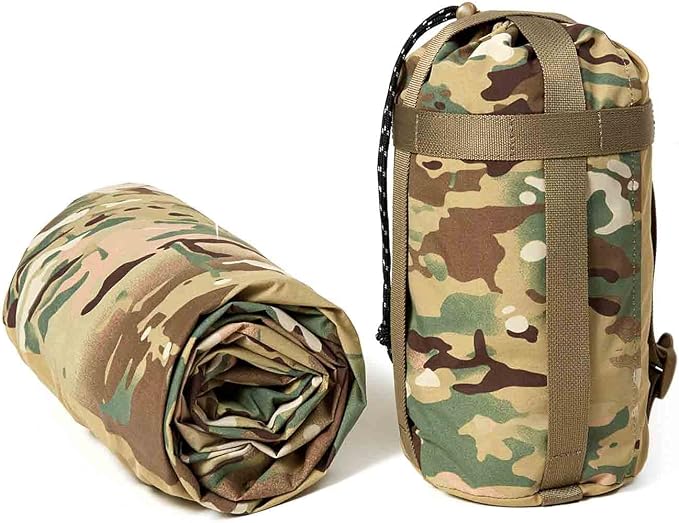 Akmax.cn Bivy Cover Sack for Military Army Modular Sleeping System, Waterproof Outer Shell for Sleeping Bag, Minimalist Stealth Shelter