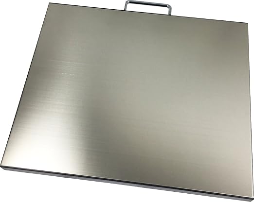 Angel USA 400 Pound Capacity Digital 16.75 X 13.75 Inches Stainless Steel Platform Postal Shipping Scale, for Busniess Office Home Warehouse Package Lugggage