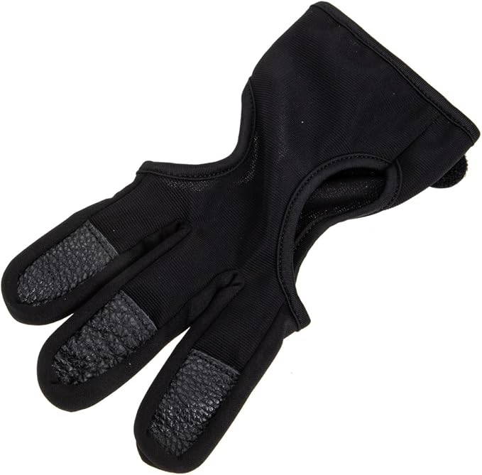 Yardwe 2pcs Archery Finger Stall Gloves Professional Archery Equipment Supply Accessory Professional