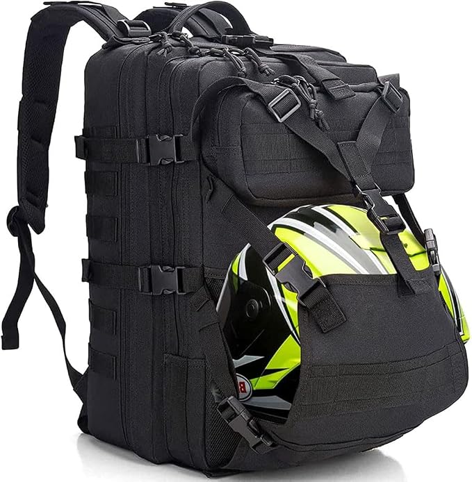 Motorcycle Helmet Backpack Bag for Men with Hard Hat Carrier/Storage, Riding Backpack, Motorcycle Accessories/Gifts
