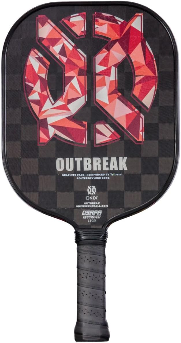 Onix Outbreak Pickleball Paddle Reinforced by TeXtreme® Technology for Improved Performance and Stronger Play
