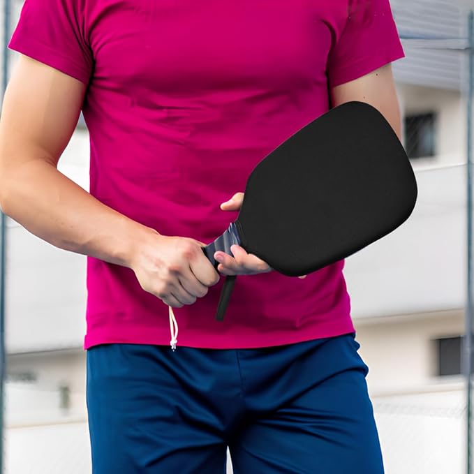 Mipcase Pickleball Paddle Covers 2 Pack with Zippered Tennis Racket Case for Outdoor Beach Sports Storage and Protection